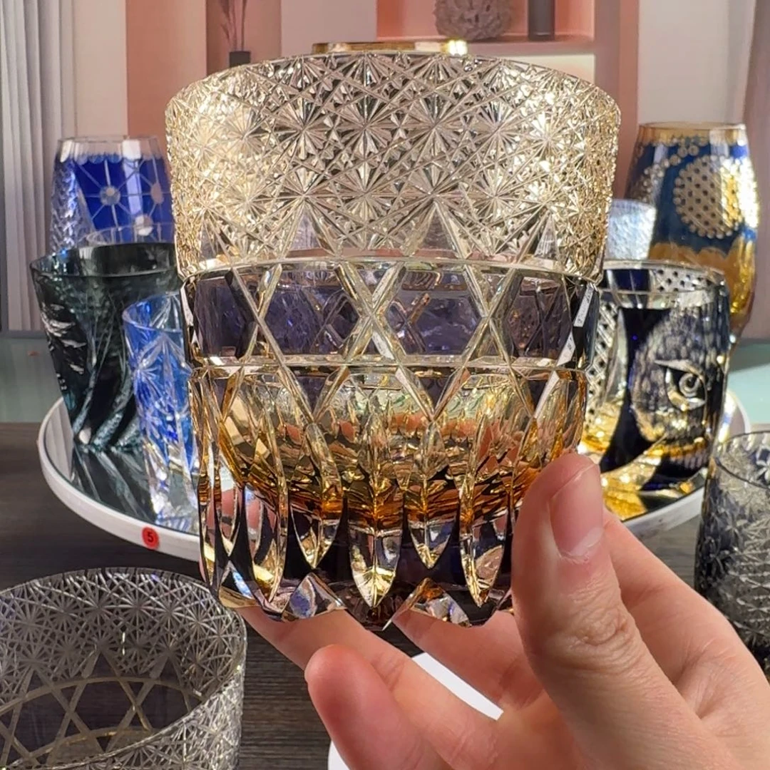 宽口款水晶玻璃莹石