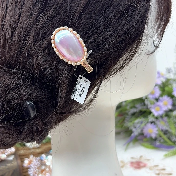 未镶嵌发饰淡水珍珠