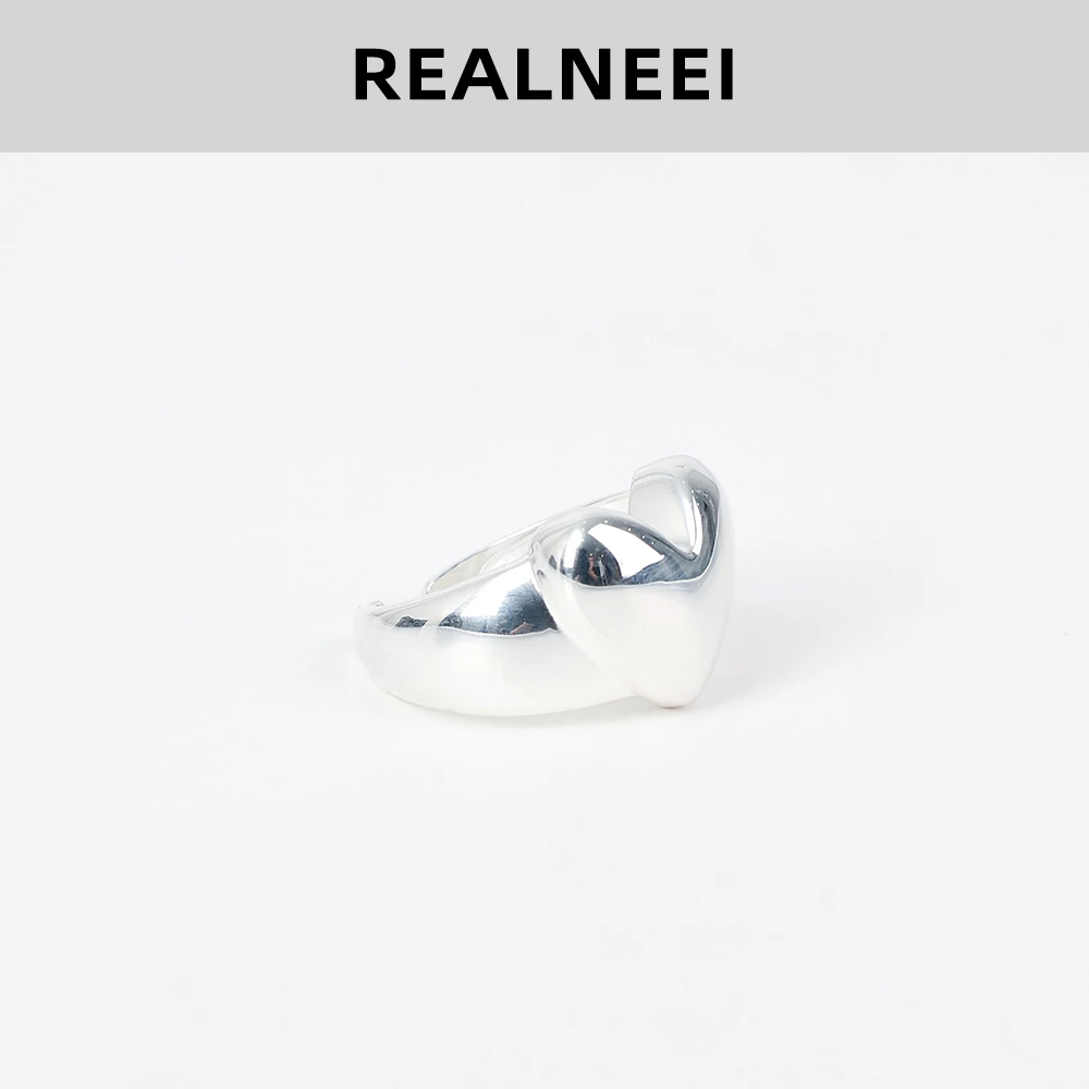 925银戒指 【芯芯日】高质量设计小众叠穿开口戒指X2505042