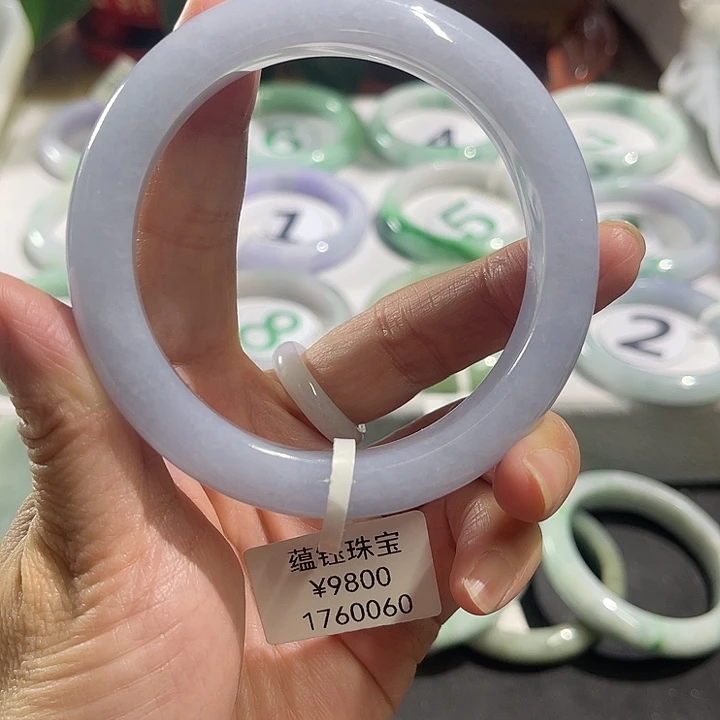 翡翠未镶嵌手镯纯天然缅甸翡翠手镯