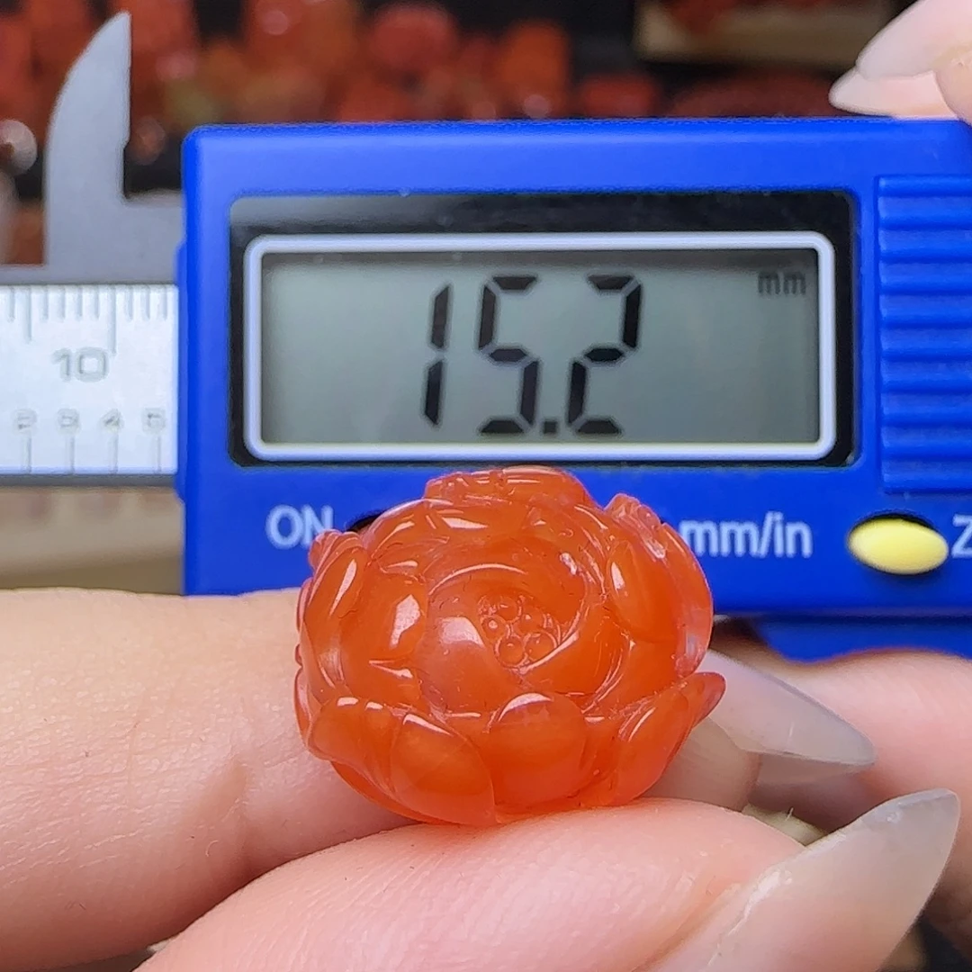 南红玛瑙未镶嵌吊坠(不含链)