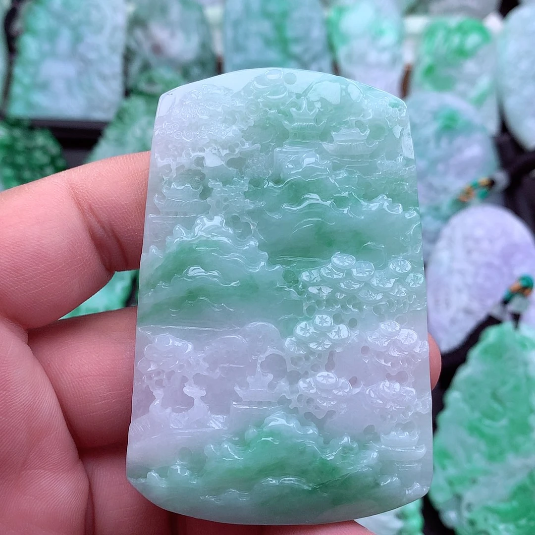翡翠吊坠(不含链)未镶嵌