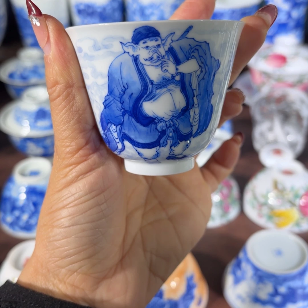 陶全手工全手绘陶瓷