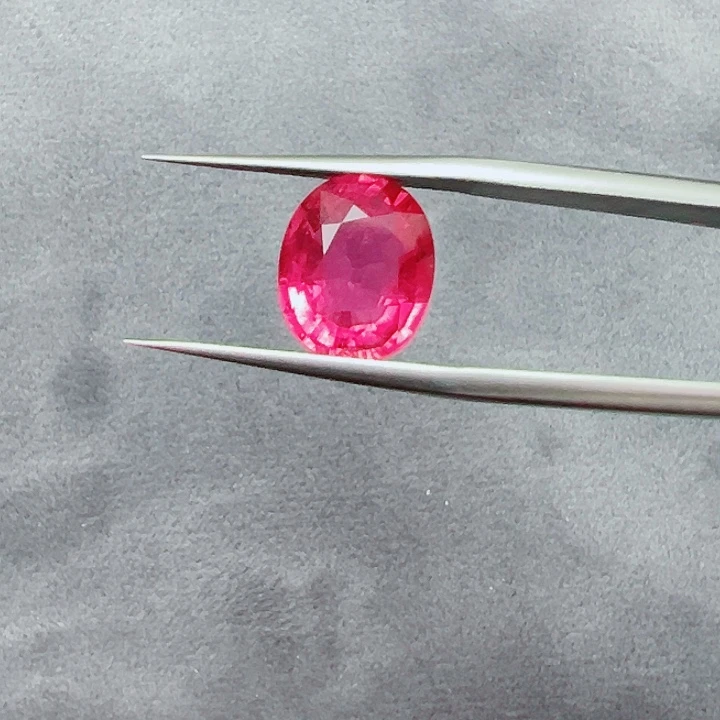 未镶嵌裸石碧玺3.61ct 天然阿富汗卢比莱碧玺