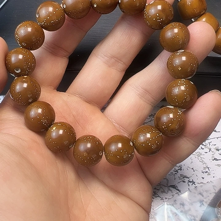 紫金鼠手串大光珠手串