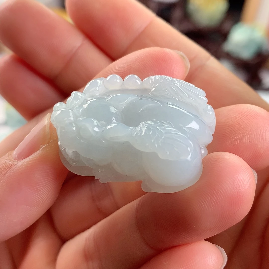 【闪购商品】翡翠颈饰未镶嵌翡翠pi xiu