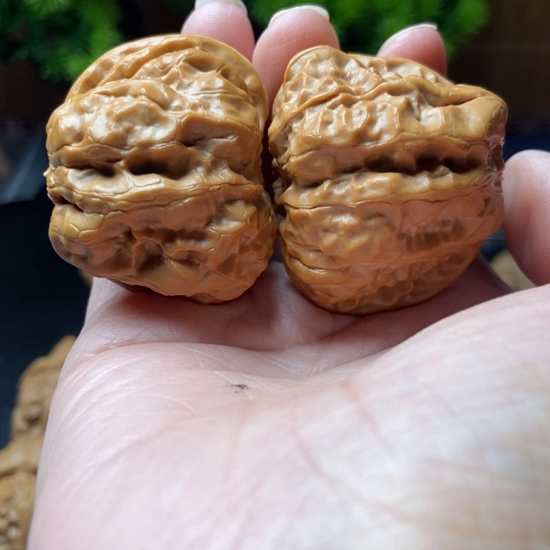 对***醉把件文玩核桃蛤蟆头