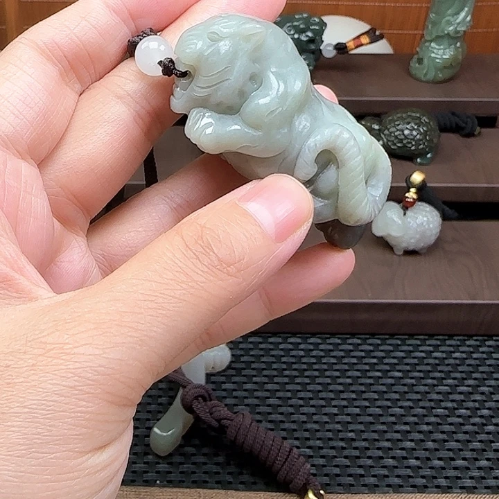 和田玉未镶嵌吊坠(不含链)