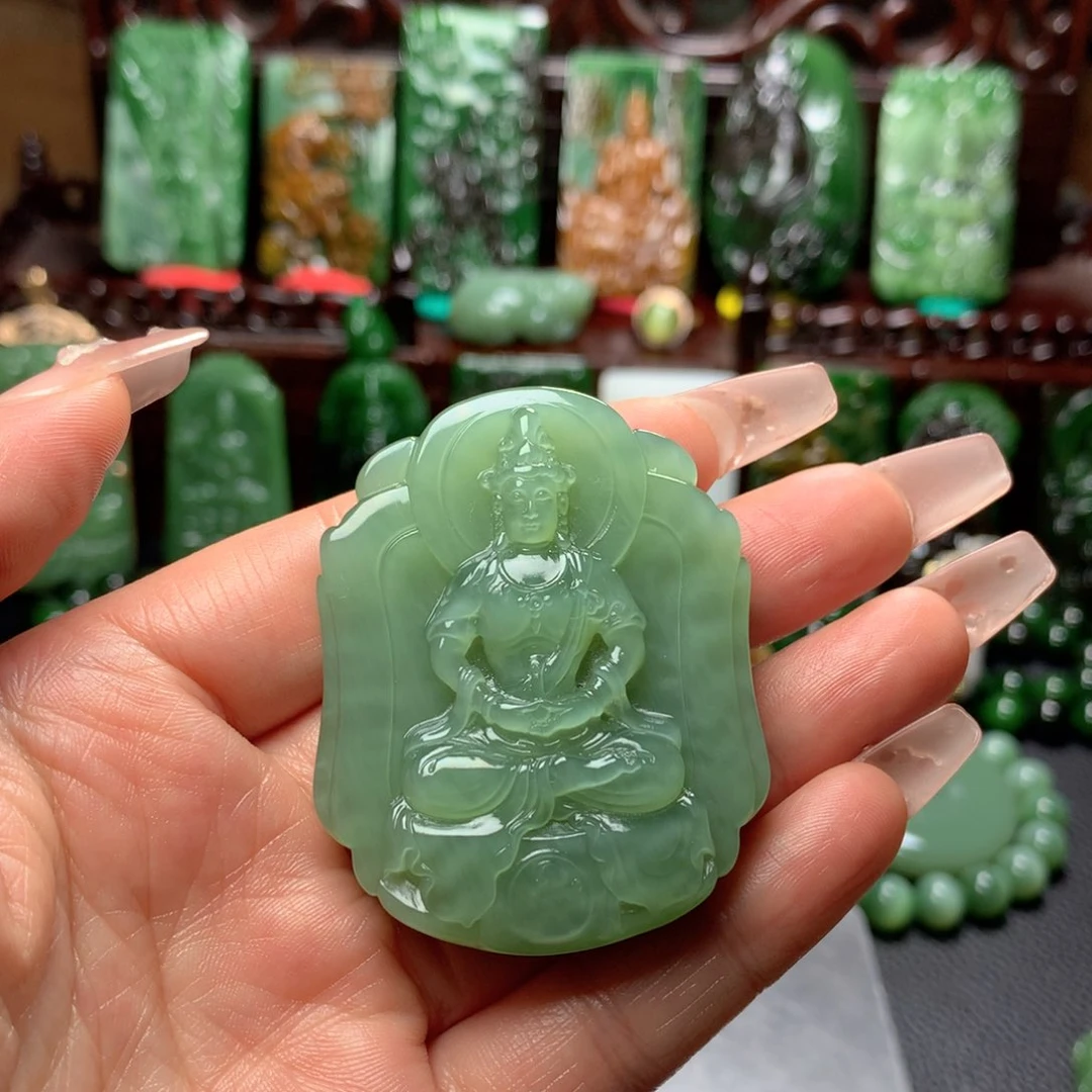 和田玉挂件未镶嵌