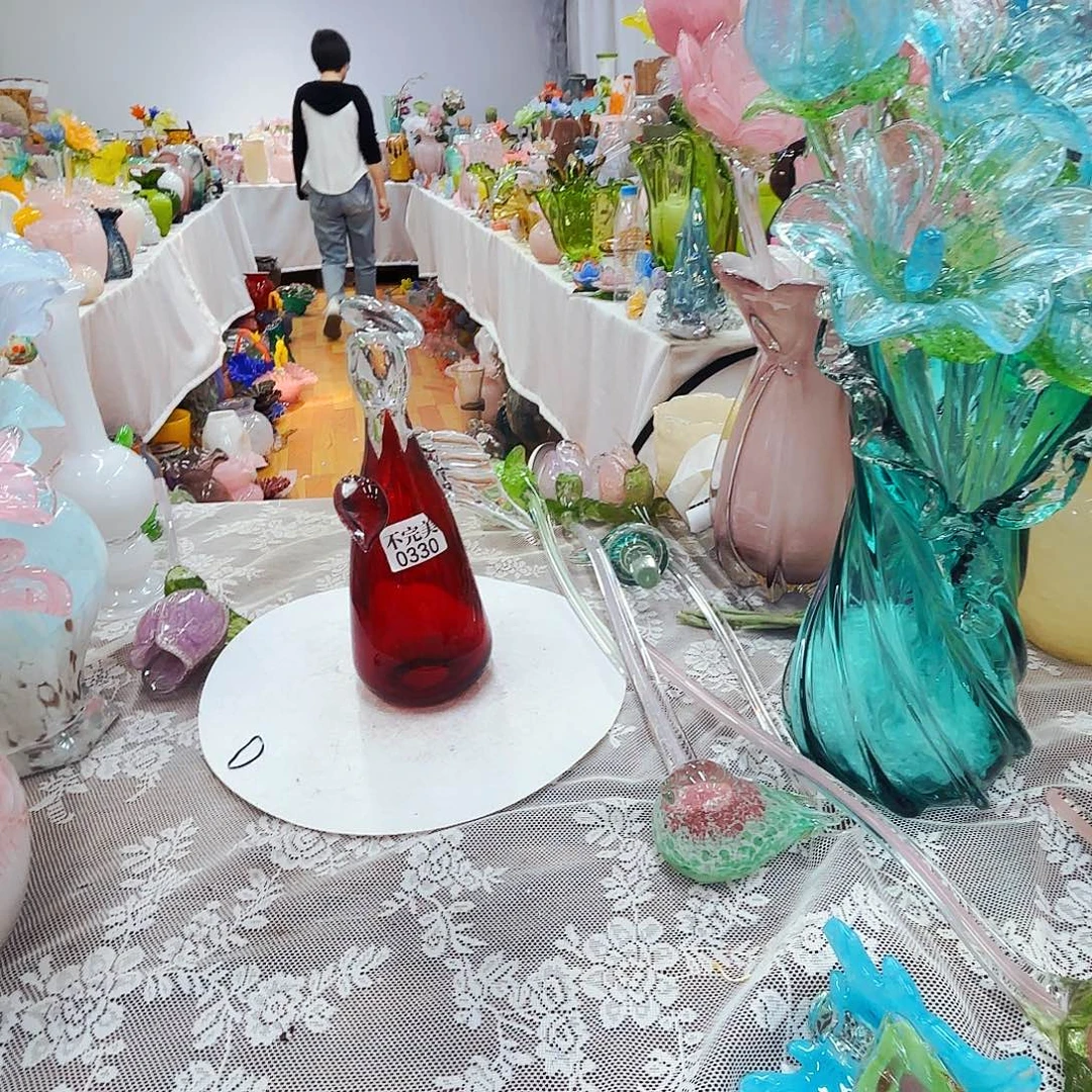 琉璃花瓶花器艺术品