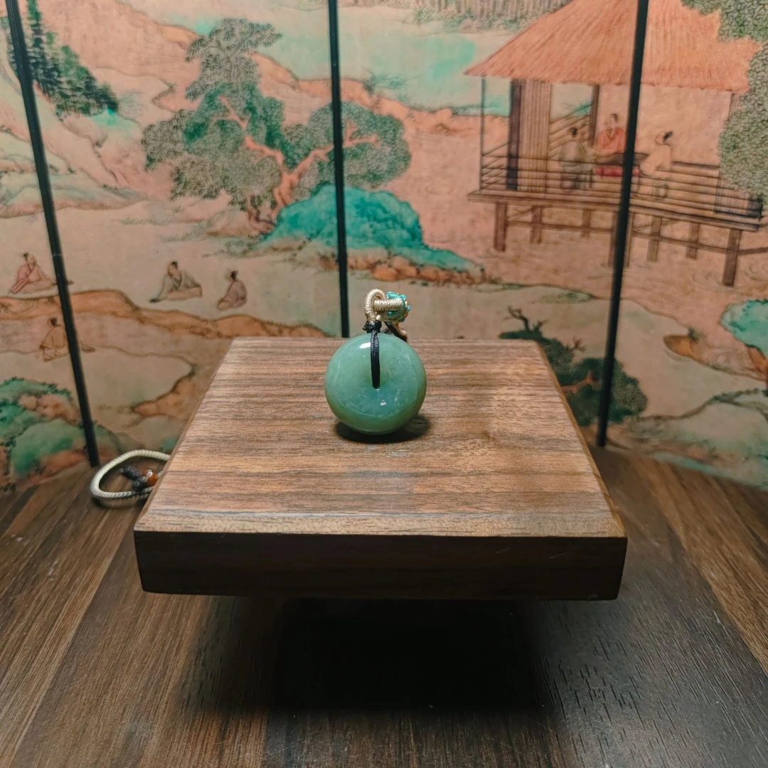 E和田玉平安扣吊坠1291
