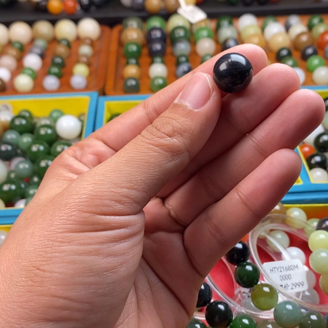 和田玉未镶嵌珠宝奇石卡14聚墨青花y