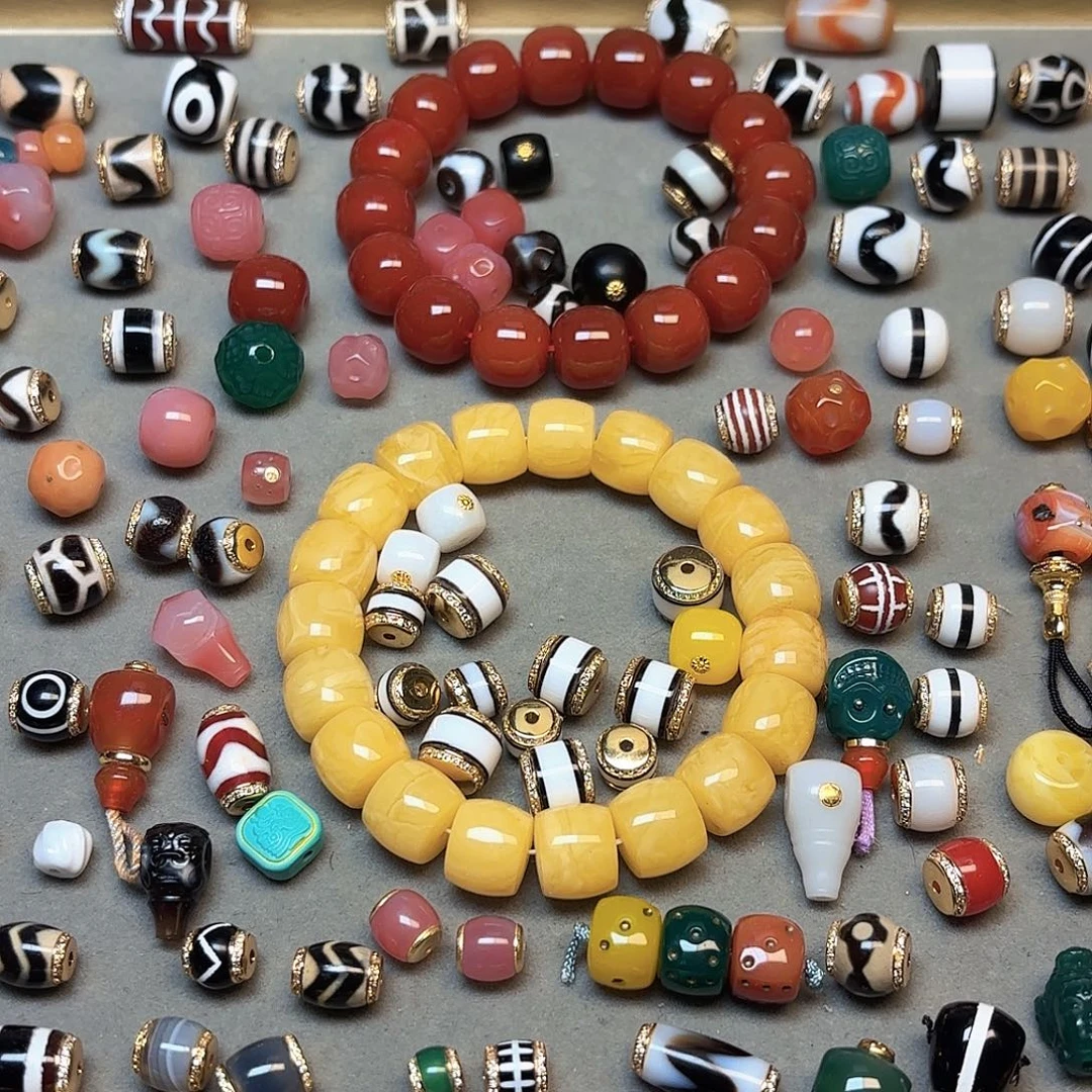 玛瑙/玉髓未镶嵌隔珠