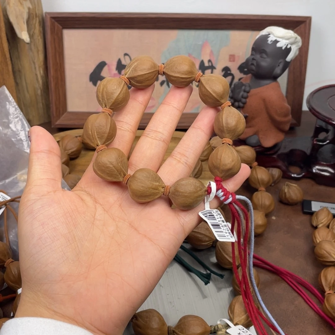 满***火橄榄核手串/手链21*24梅林铁核