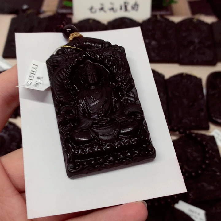 娜*儿天然a货钢琴黑挂件