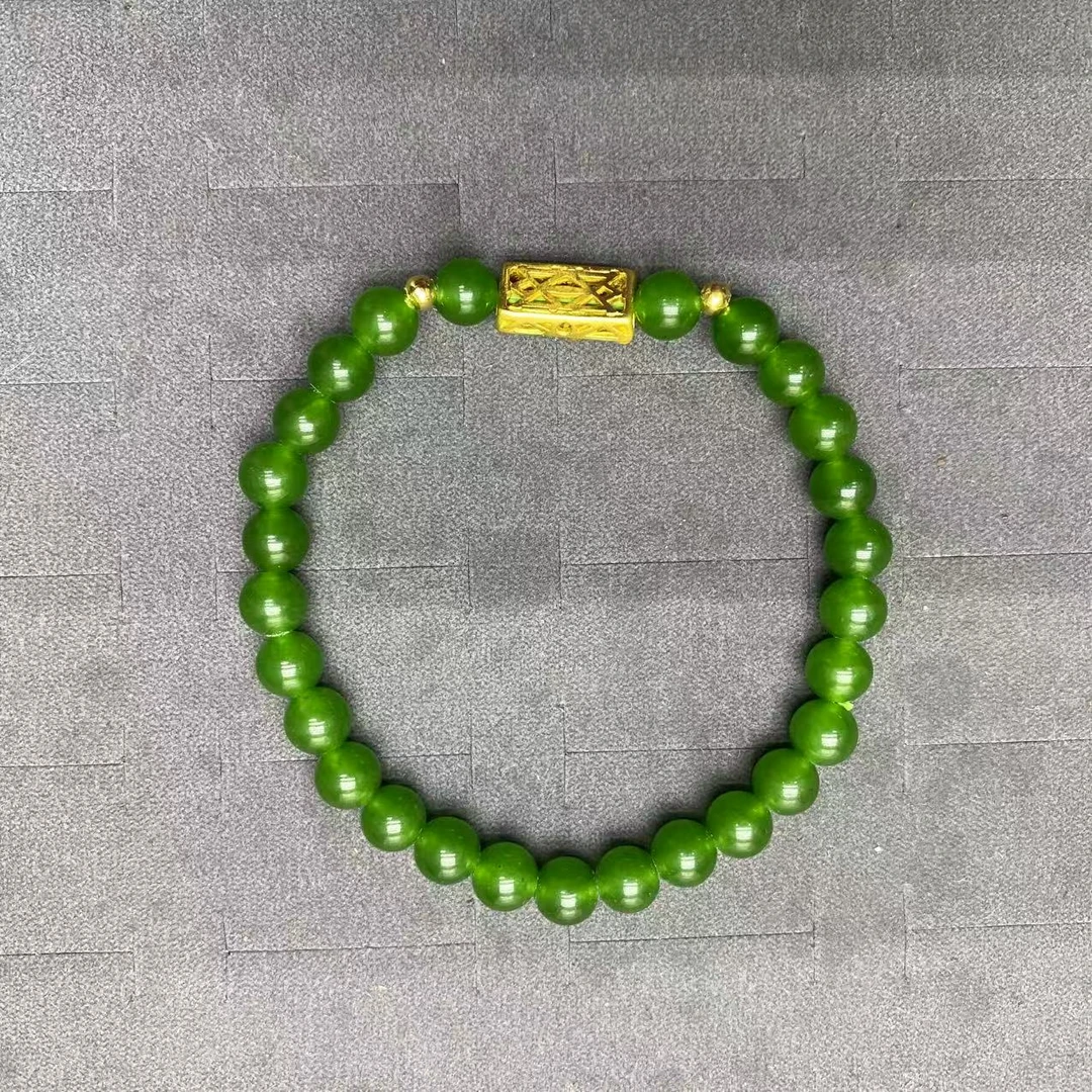 105号玛瑙玉髓单圈手链多样性发其一