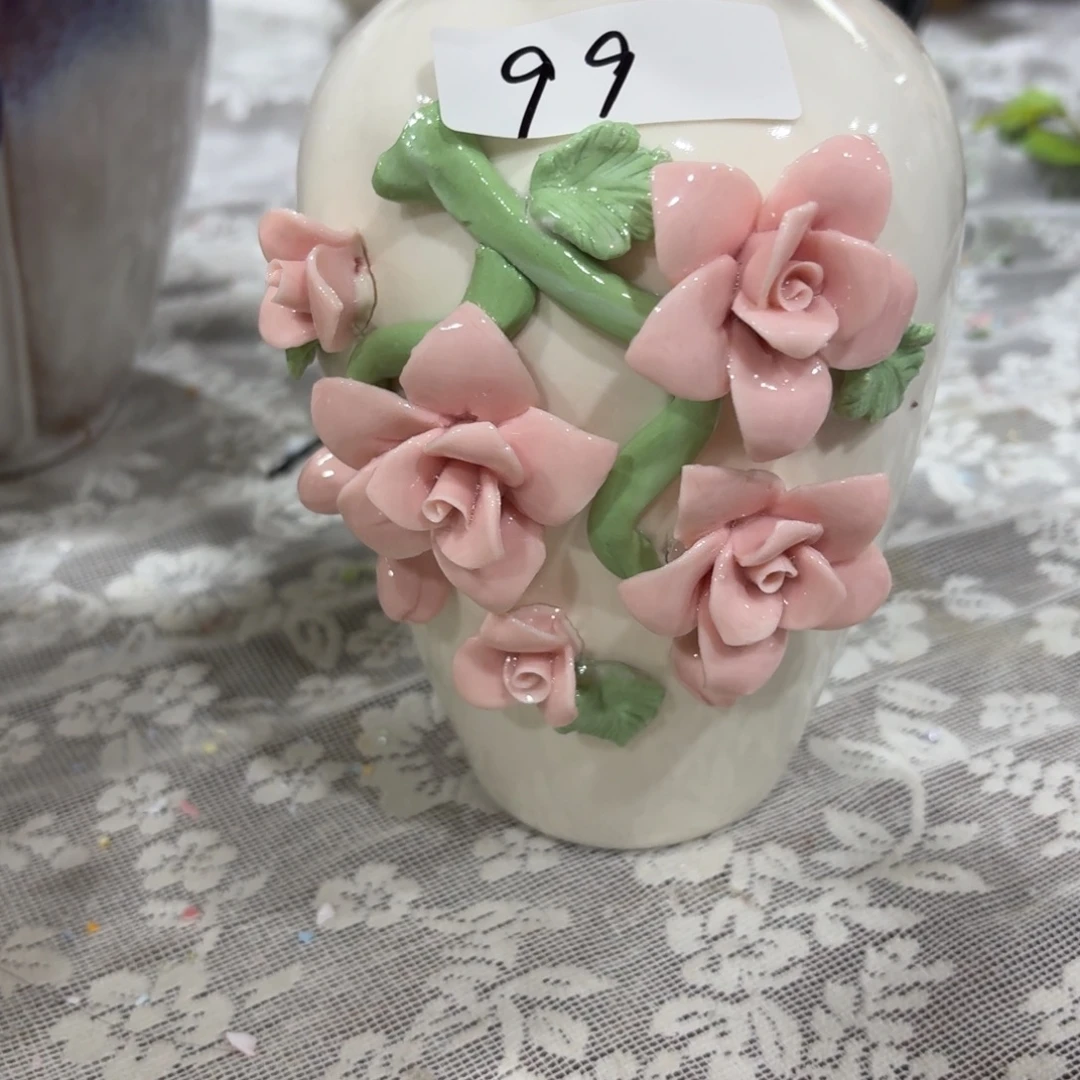 陶瓷花，20元发货，退款拉黑