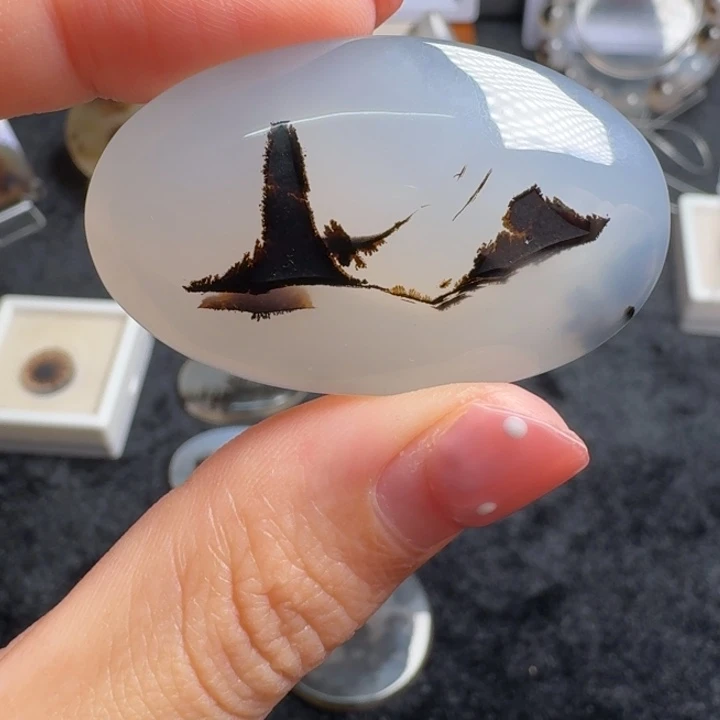 玛瑙/玉髓未镶嵌摆件