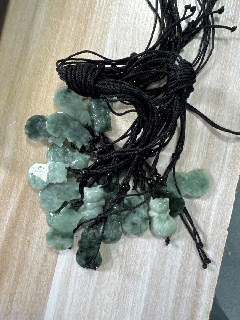 小蕊翡翠-猫猫挂件随机发其一