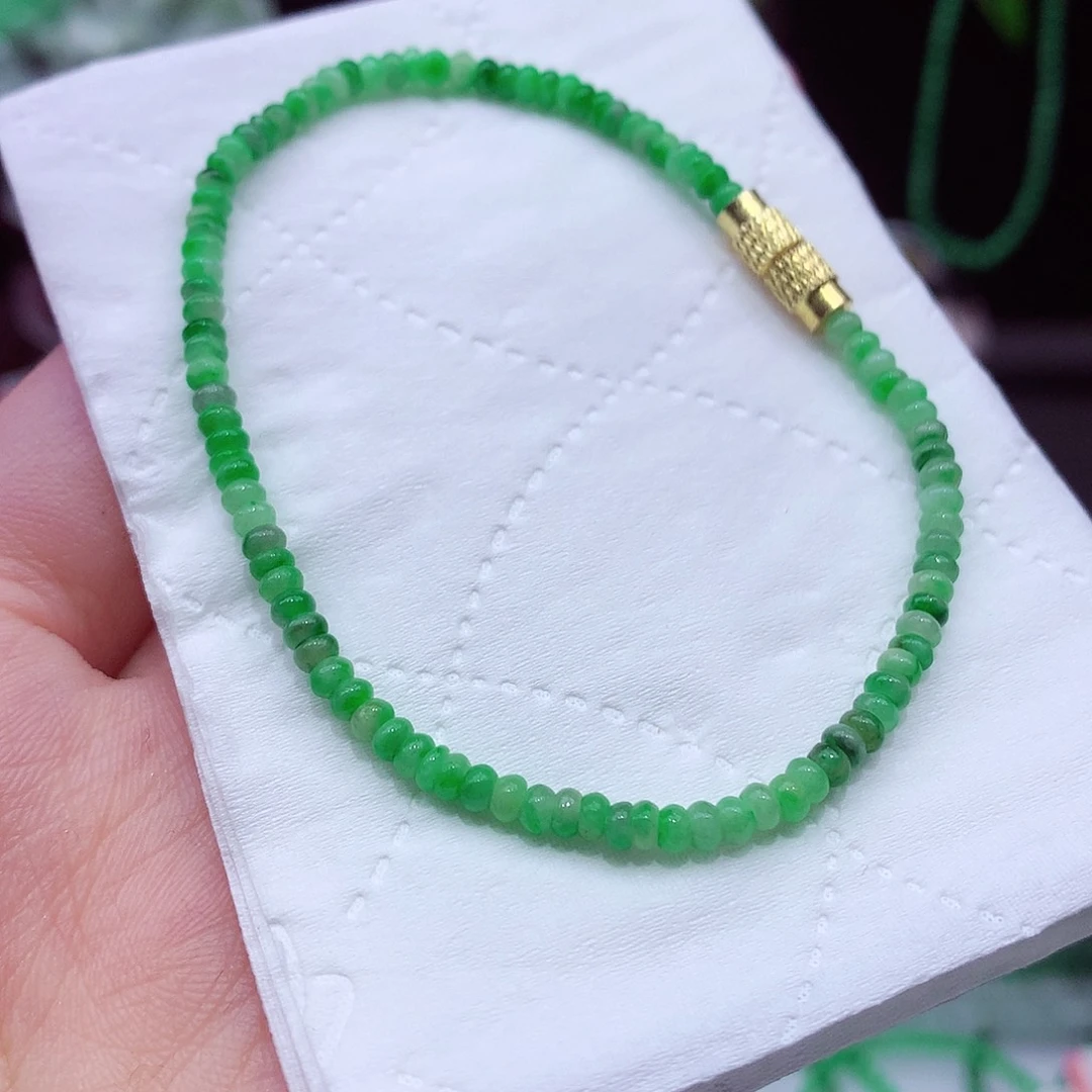 翡翠未镶嵌手链翡翠