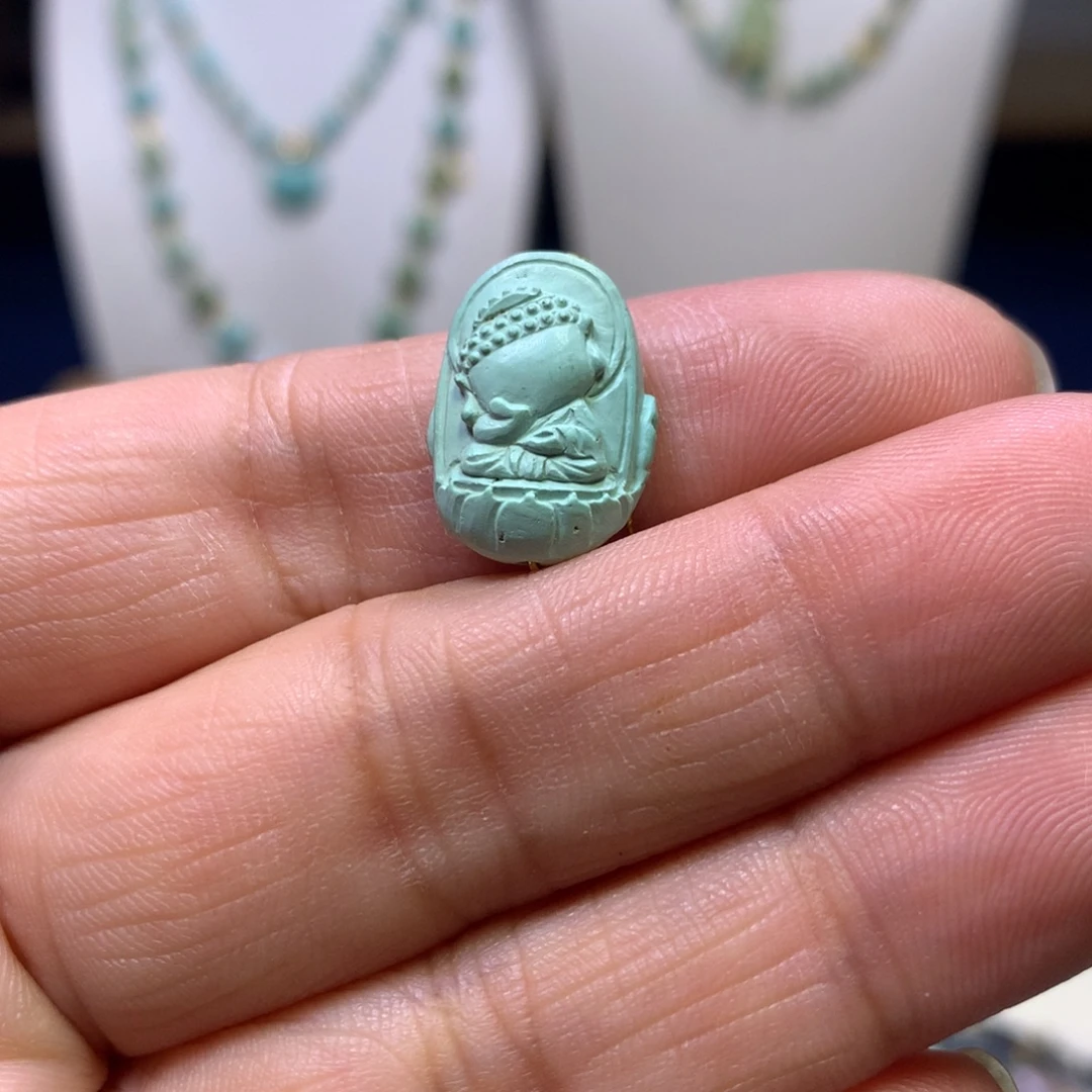 绿松石未镶嵌配饰