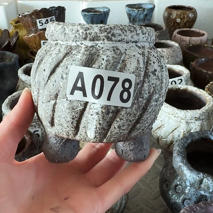 内口6高9粗陶手工