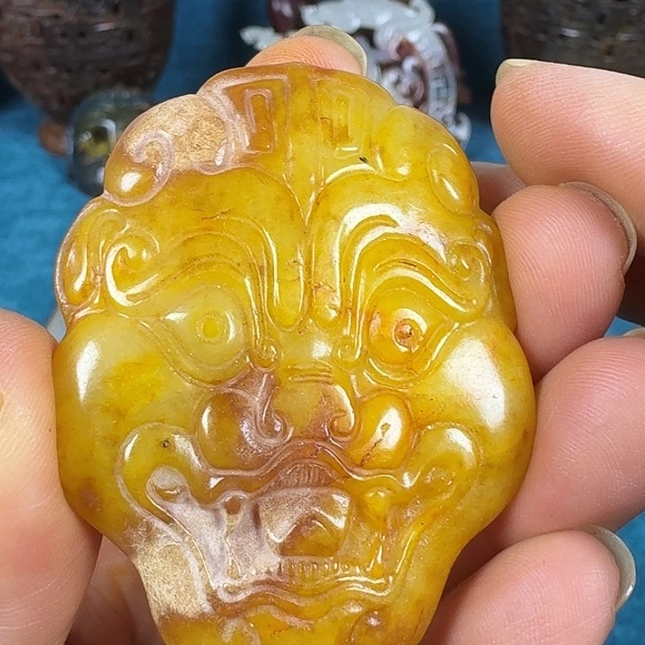 和田玉（糖玉）未镶嵌挂件