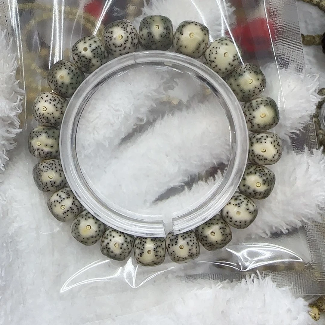 星月菩提吊坠来*星月菩提绿包白