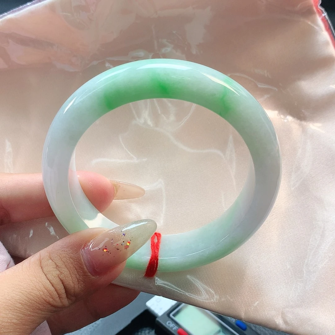 未镶嵌手镯翡翠57圈0016