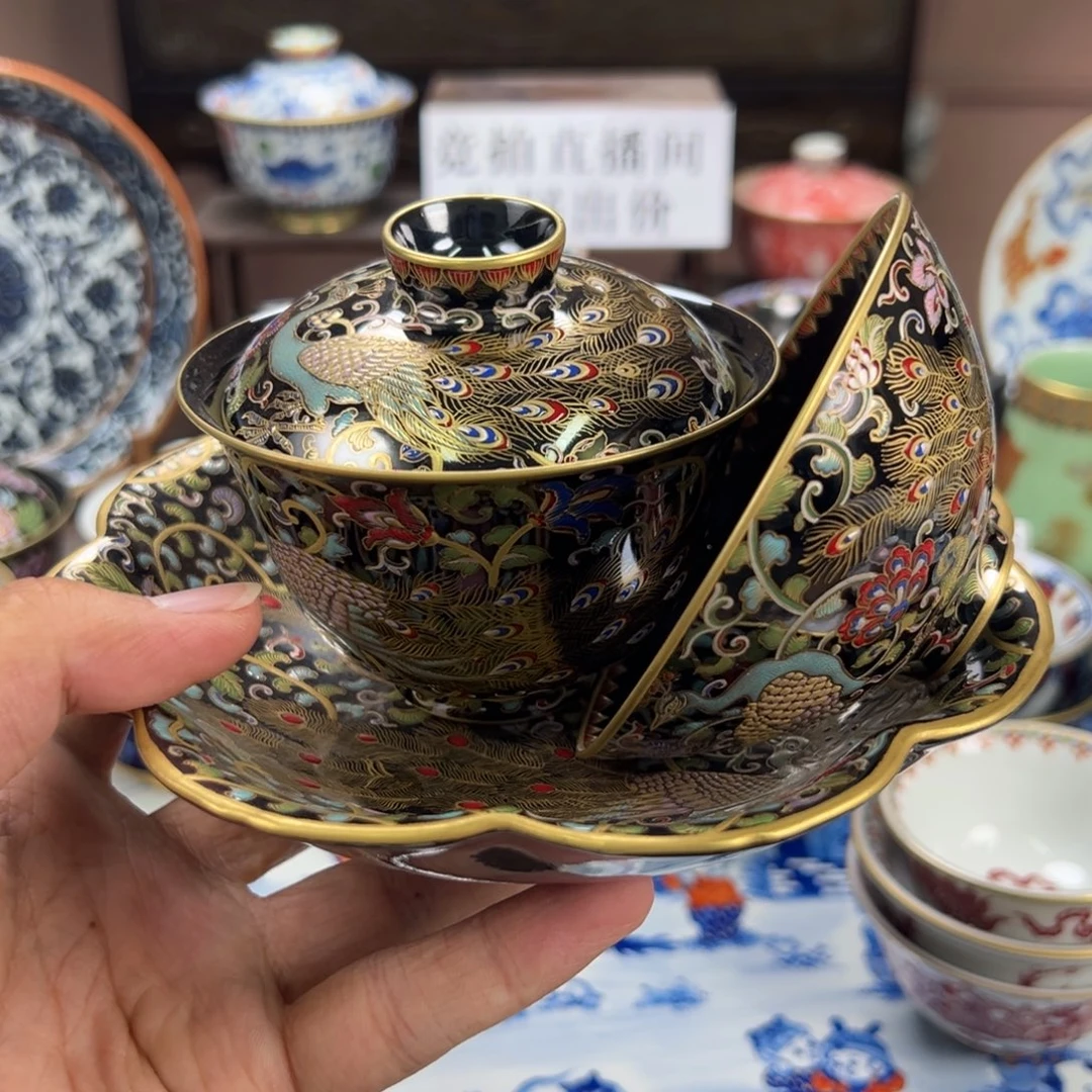小****瓷片景德镇手工手绘陶瓷