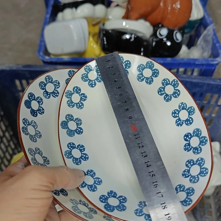 瓷片陶瓷杯碗盘微瑕介意慎拍