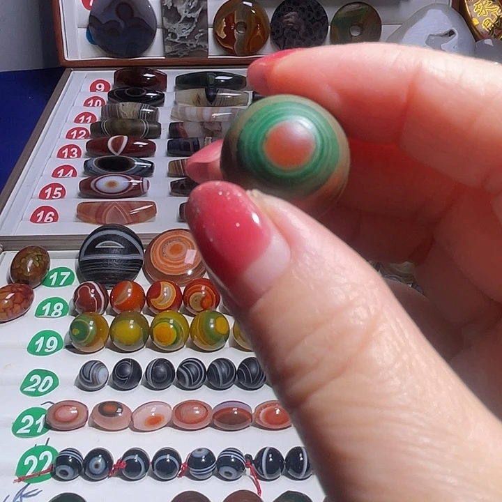 大***海玛瑙未镶嵌吊坠玛瑙珠