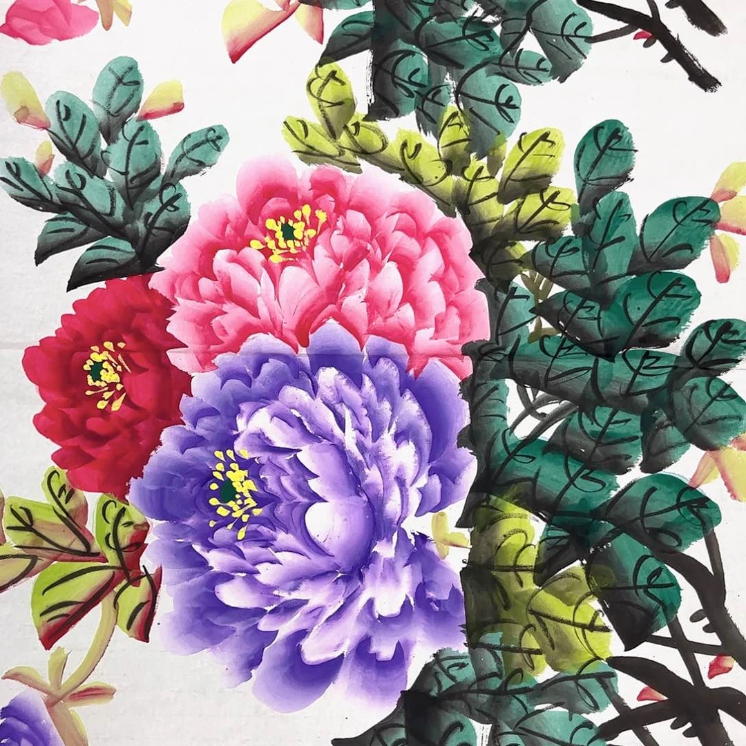 国画国画老师作品