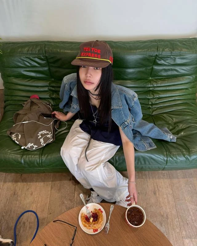 韩货-【西部海岸】早秋‘复古街头设计感做旧牛仔外套/7269