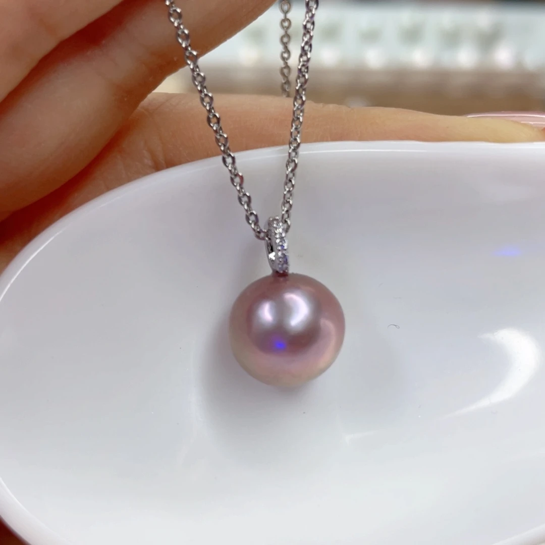 淡水珍珠未镶嵌吊坠(赠链)