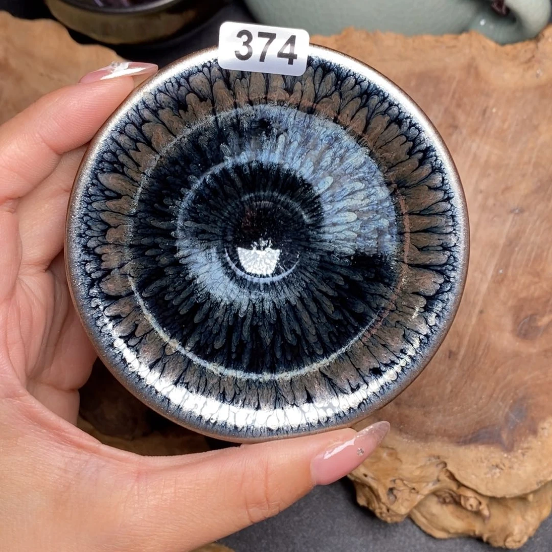 茶盏建窑建盏主人杯374