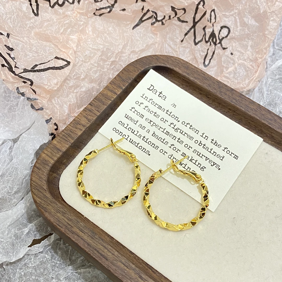 铜合金耳饰 时尚气质圈圈耳饰 6141