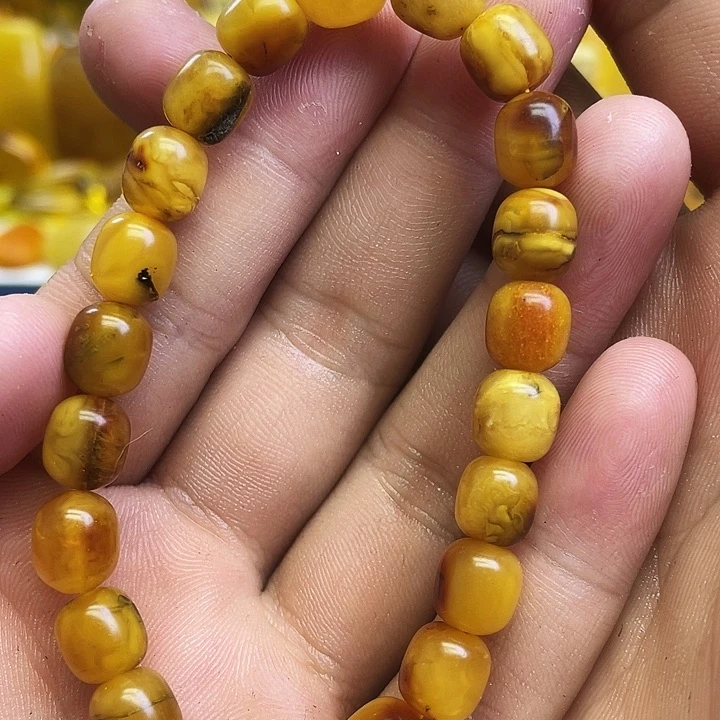 琥珀未镶嵌珠宝奇石