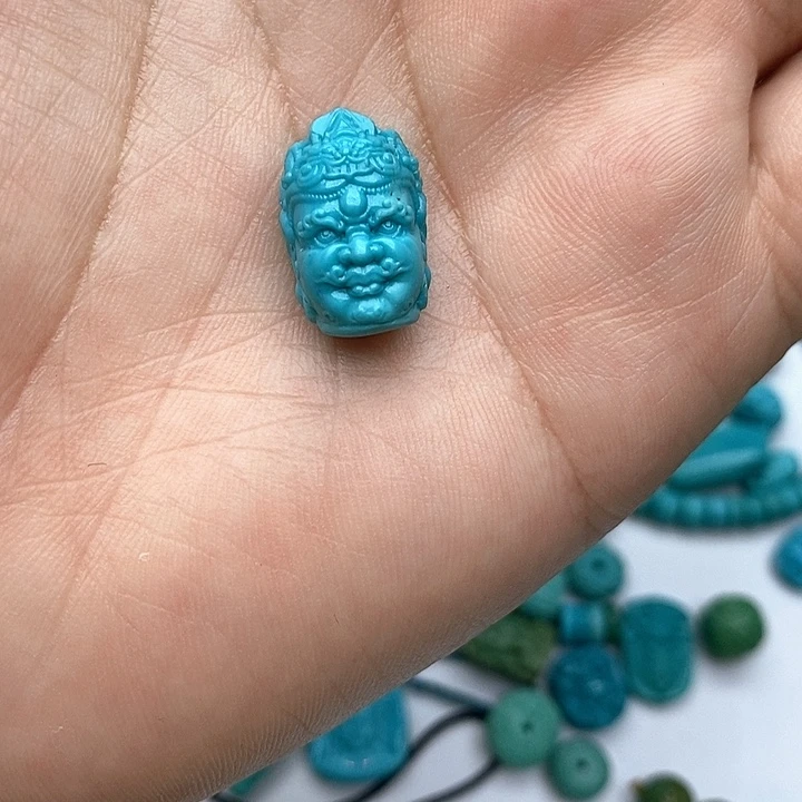 未镶嵌绿松石珠宝奇石