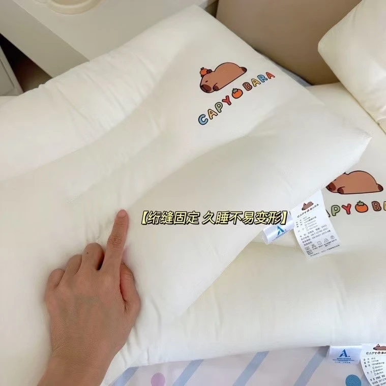 纯棉全棉儿童宝宝枕芯可水洗柔软