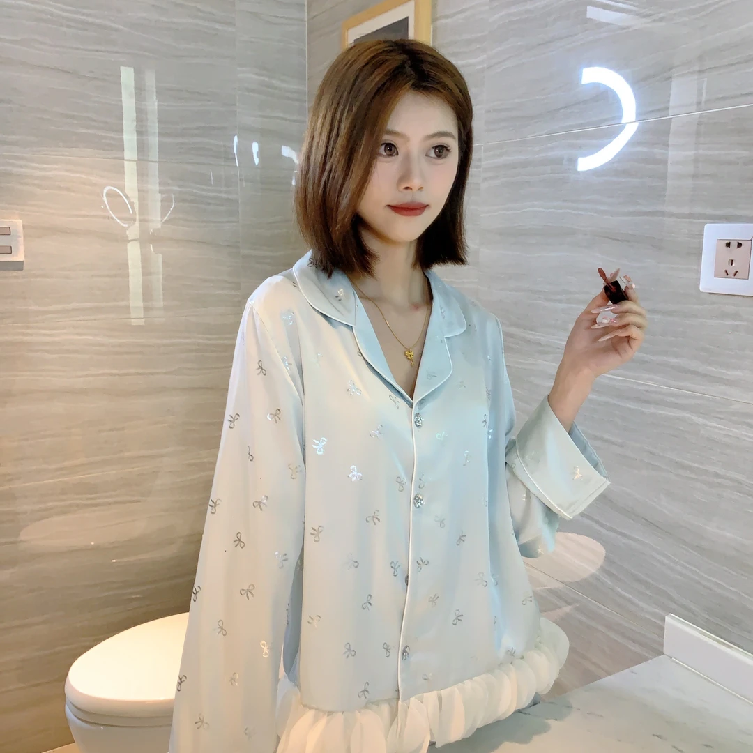 冰雪丝性感吊带睡衣女款2025新款春夏季薄款休闲家居服套装可外穿