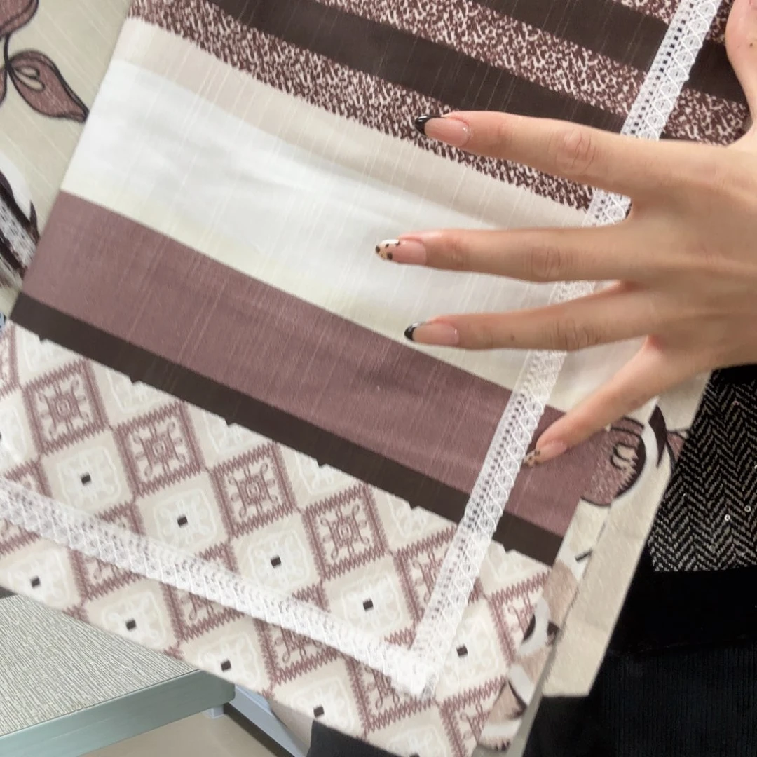 真丝全棉纯棉全棉老粗布三件套