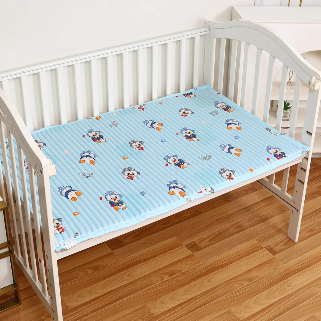 蒙稷婴儿凉席决明子冰丝褥子儿童宝宝冬暖夏凉幼儿园双面两用红黍