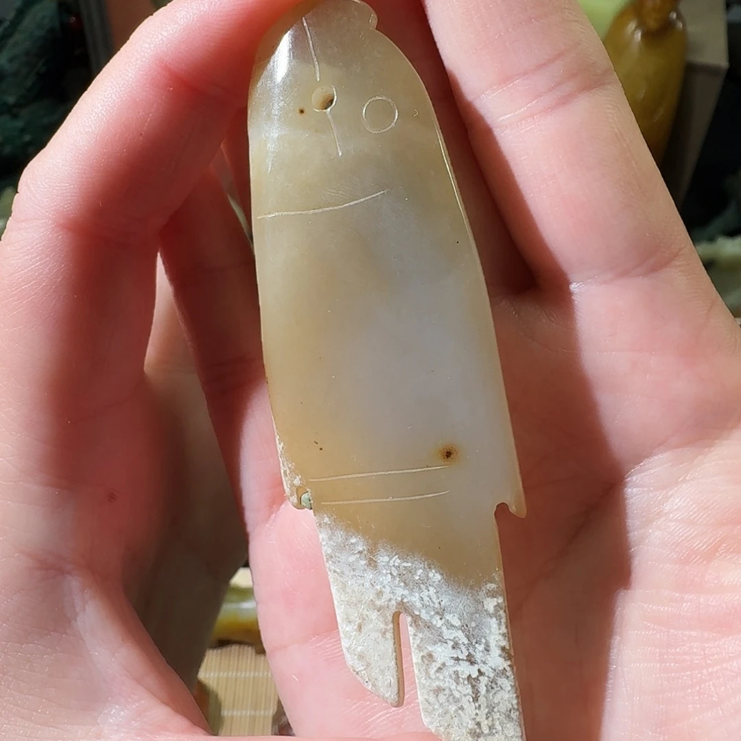 和田玉未镶嵌颈饰1111111111111111