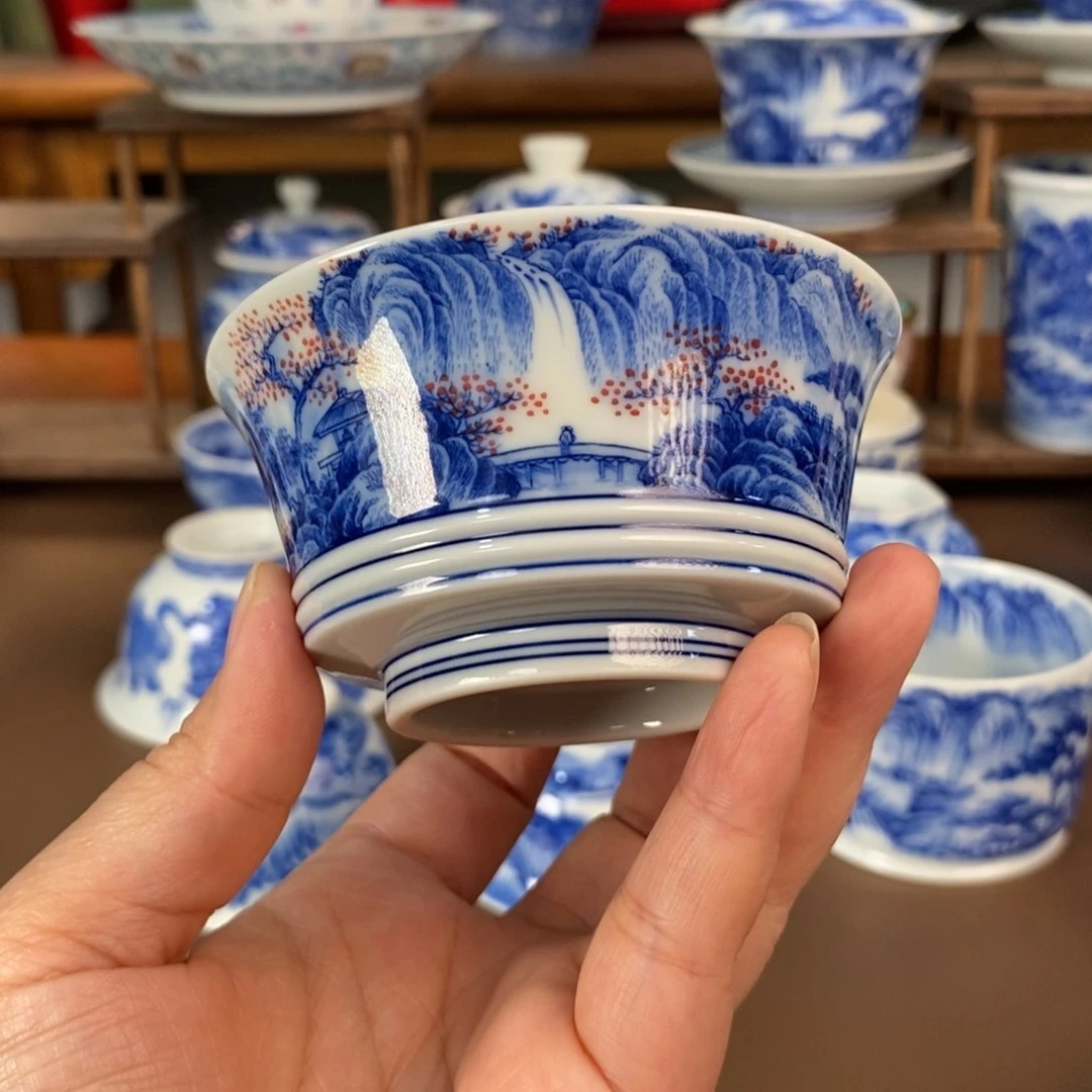景德镇陶瓷手工手绘