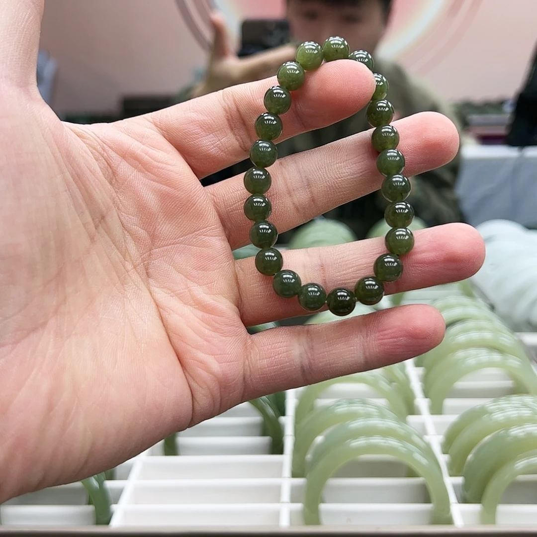 和田玉手串未镶嵌