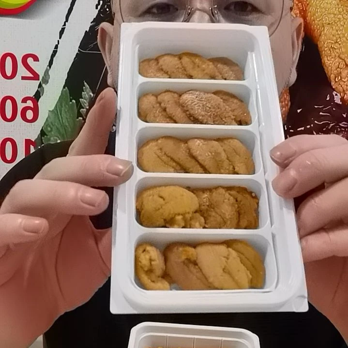 中国大陆百分百海胆肉紫胆