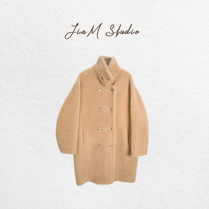 Jinmstudio丨【惊喜】100绵羊毛麂皮绒双面穿大衣602501A6149