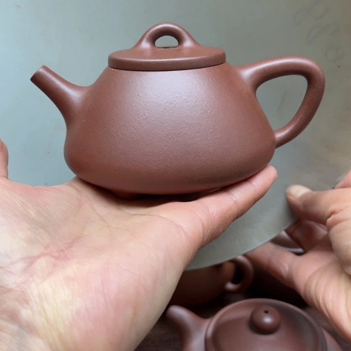 底槽青茶壶h*-210cc石瓢壶