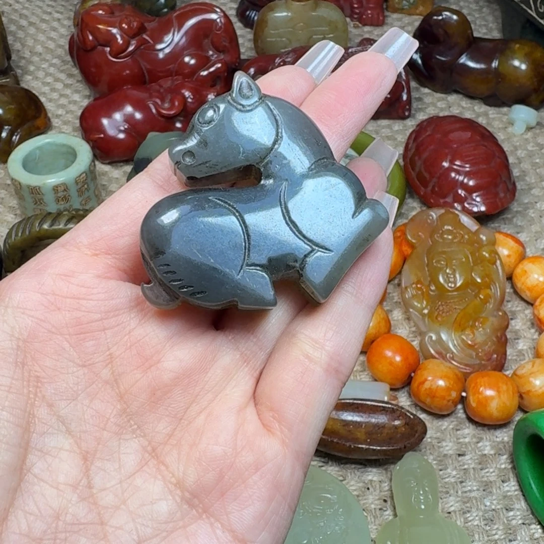 白玉菩提吊坠挂件